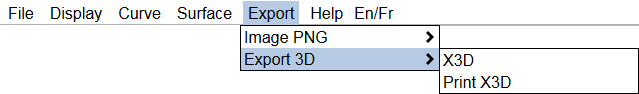 Export x3d